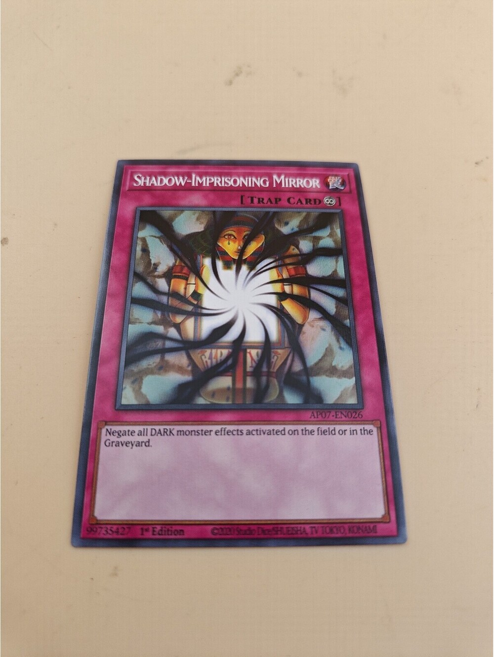 YuGiOh Shadow-Imprisoning Mirror AP07-EN026 Common Unlimited Edition NM
